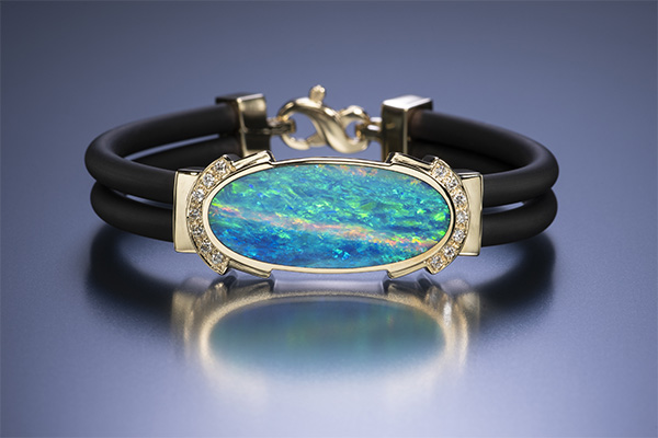 Luciano Bortone made a new Opal Cuff for 2020